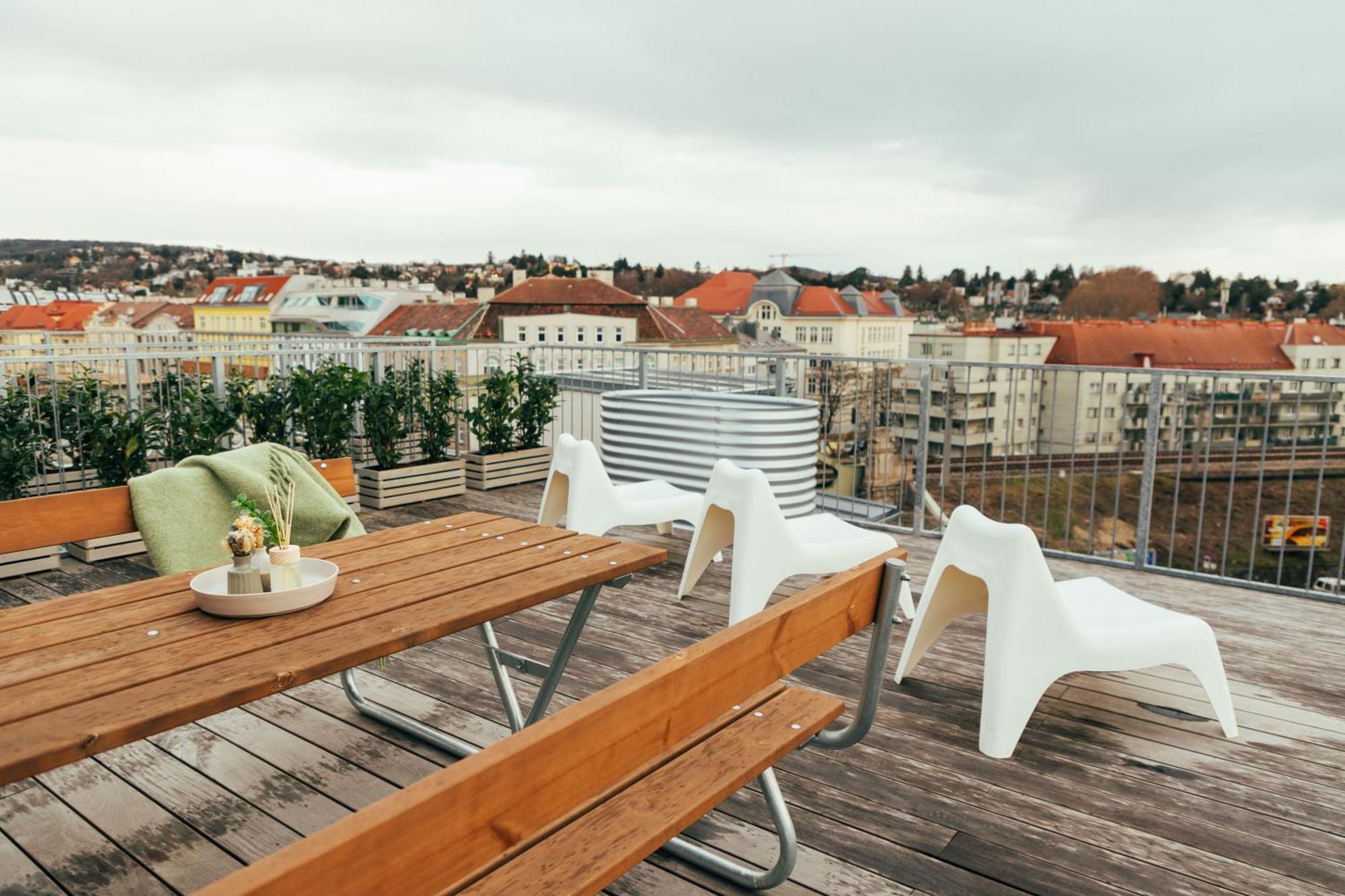 Large Apartments - Great For Groups - With Balcony Or Terrace Vienna Luaran gambar