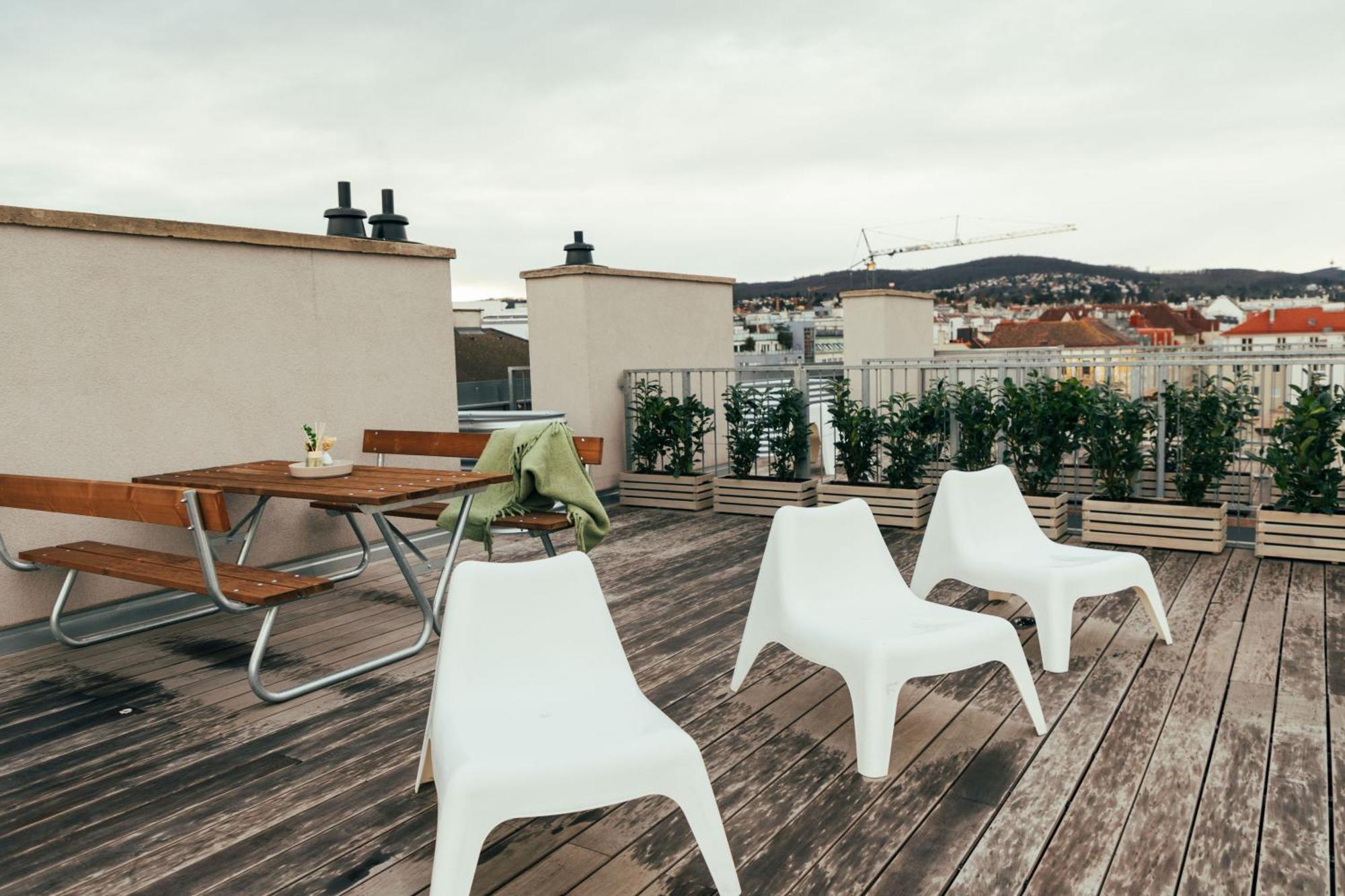 Large Apartments - Great For Groups - With Balcony Or Terrace Vienna Luaran gambar