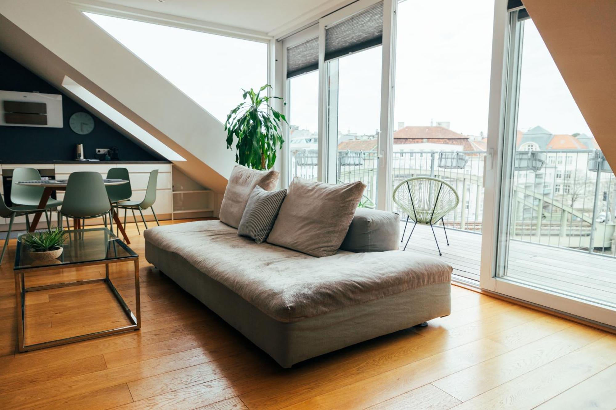 Large Apartments - Great For Groups - With Balcony Or Terrace Vienna Luaran gambar